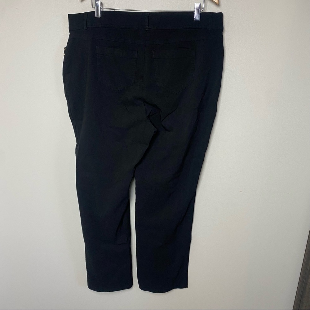 JM Collection Black Trousers Women’s 16WP - Picture 5 of 7